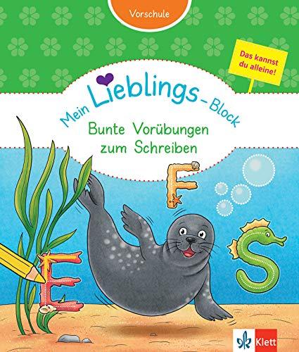 Klett Mein Lieblings-Block Bunte Vorübungen zum Schreiben: Vorschule ab 5 Jahren. Das kannst du alleine!