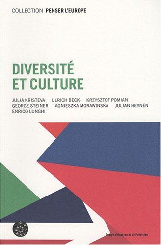 Diversité et culture. Diversity and culture