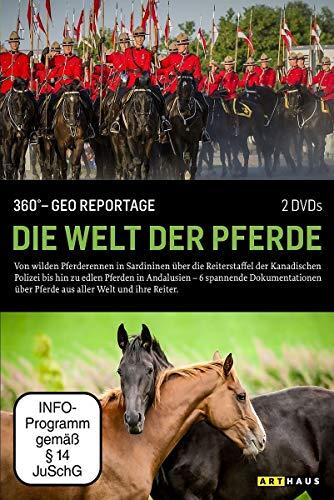 360° - GEO Reportage: Die Welt der Pferde [2 DVDs]