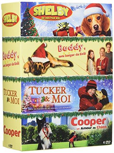 Coffret chien : tucker et moi ; shelby ; buddy, mon berger de noël ; cooper [FR Import]