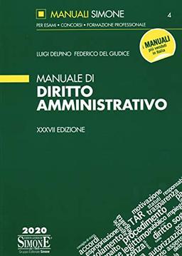 Manuale di diritto amministrativo : con aggiornamento online