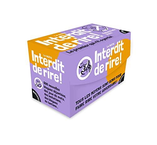 La boîte Interdit de rire ! : le premier qui rit a perdu !