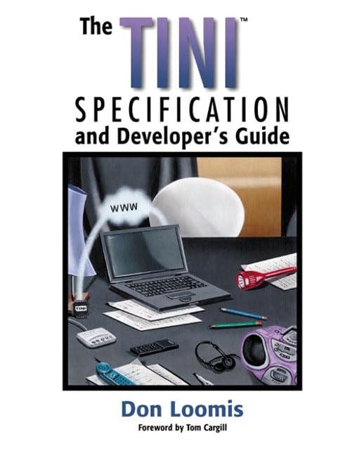 The Tini Specification and Developer's Guide