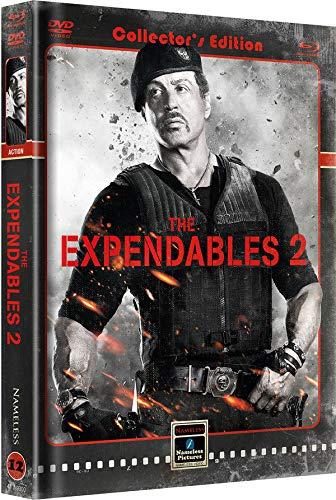 The Expendables 2 - Mediabook - Cover B - Retro - Limited Edition auf 333 Stück (+ DVD) [Blu-ray]