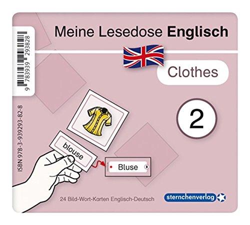 Meine Lesedose Englisch 2 - Clothes: 24 Bild-Wort-Karten