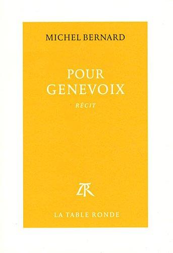 Pour Genevoix