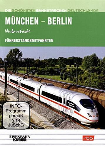 München - Berlin - Neubaustrecke/Führerstandsmitfahrten [4 DVDs]