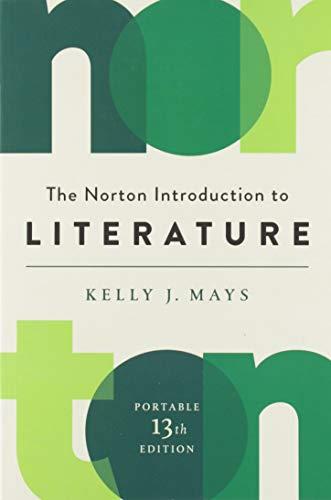 The Norton Introduction to Literature: Portable Edition