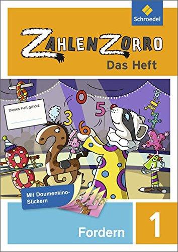 Zahlenzorro - Das Heft: Forderheft 1