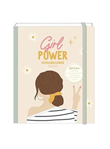 Schülerkalender 2022/2023 "Girl Power": Terminplaner Hardcover