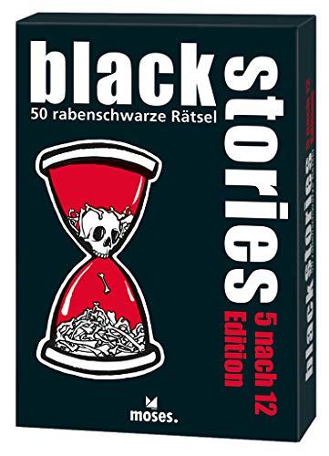 black stories 5 nach 12 Edition: 50 rabenschwarze Rätsel