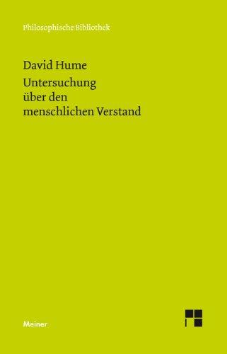 Eine Untersuchung über den menschlichen Verstand