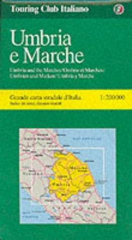 Umbria and Marche (Florence, Perugia, Ancona) (Regional Maps)