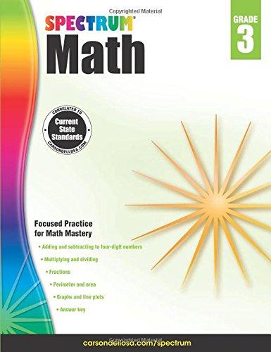 Spectrum Math Workbook, Grade 3