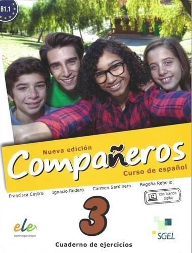 Companeros 3 Cwiczenia + licencia digital - nueva edicion