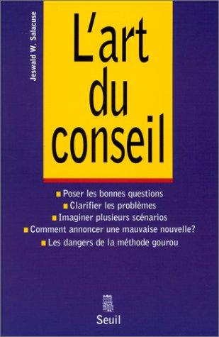 L'art du conseil