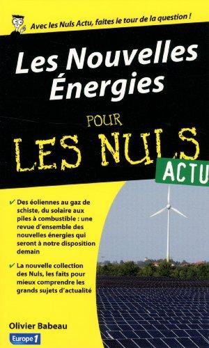 Les nouvelles énergies pour les nuls