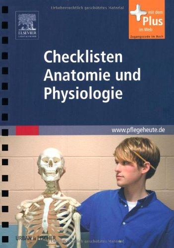 Checklisten Anatomie und Physiologie: mit www.pflegeheute.de-Zugang