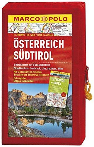 MARCO POLO Kartenset Österreich, Südtirol 1:200 000 (MARCO POLO Karten 1:200.000)