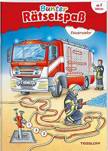 Bunter Rätselspaß. Feuerwehr: Ab 7 Jahren (Rätsel, Spaß, Spiele)