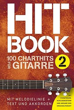 Hitbook 2 - 100 Charthits für Gitarre