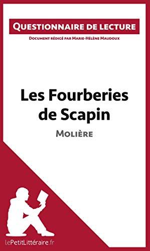 Les Fourberies de Scapin de Molière : Questionnaire de lecture