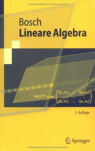 Lineare Algebra (Springer-Lehrbuch)