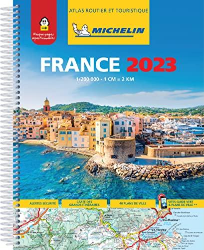 France 2023 : atlas routier et touristique