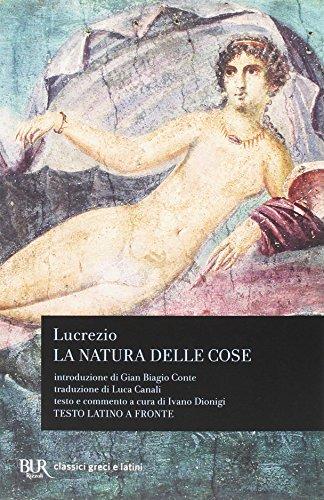 La natura delle cose. Testo latino a fronte