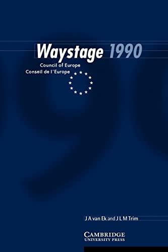 Waystage 1990: Council of Europe Conseil de l'Europe