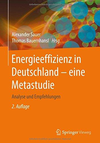 Energieeffizienz in Deutschland - eine Metastudie: Analyse und Empfehlungen