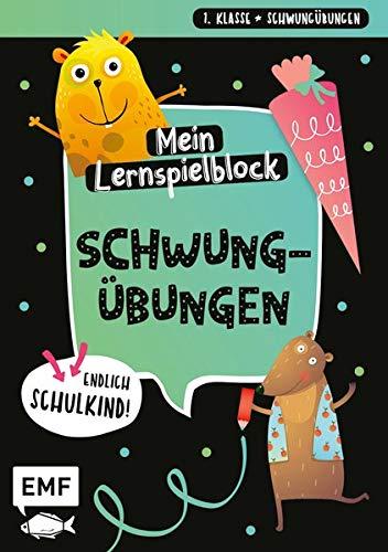 Endlich Schulkind! Mein Lernspielblock - Schwungübungen: Übungen für die 1. Klasse