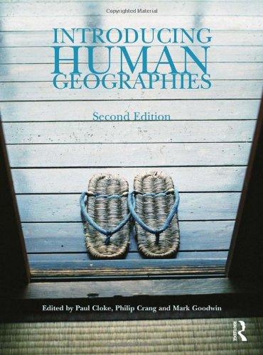 Introducing Human Geographies