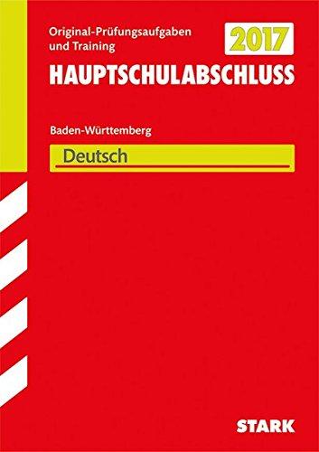 Abschlussprüfung Hauptschule Baden-Württemberg - Deutsch