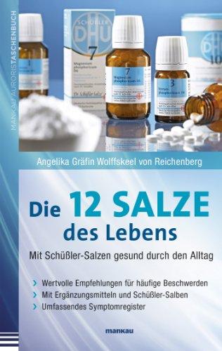 Die 12 Salze des Lebens - Mit Schüßler-Salzen gesund durch den Alltag: Wertvolle Empfehlungen für häufige Beschwerden. Mit Ergänzungsmitteln und Schüßler-Salben. Umfassendes Symptomregister