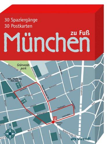 München zu Fuß: 30 Spaziergänge - 30 Postkarten