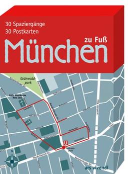 München zu Fuß: 30 Spaziergänge - 30 Postkarten