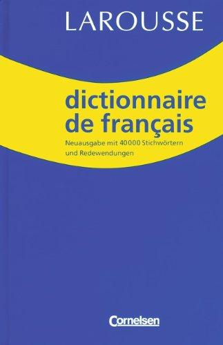 Larousse - Dictionnaire de français: 35.000 mots pour apprendre a maitriser la langue francaise