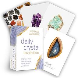 Askinosie, H: Daily Crystal Inspiration: A 52-Card Oracle Deck for Finding Health, Wealth, and Balance