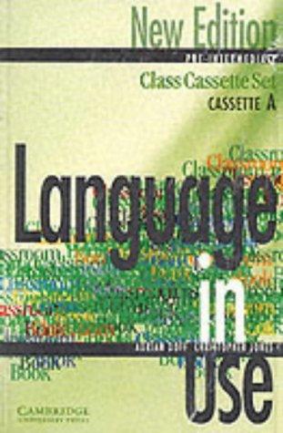 Language in Use Pre-Intermediate New Edition Class Audio Cassette Set (2 Cassettes)