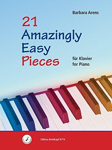 21 Amazingly Easy Pieces for Piano/ für Klavier (EB 8774)