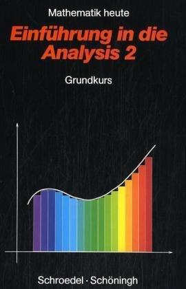 Mathematik heute, Sekundarstufe II, Einführung in die Analysis 2, Grundkurs