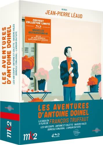 Les aventures d'antoine doinel - 4 films [Blu-ray] [FR Import]