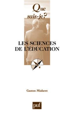 Les sciences de l'éducation