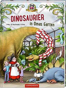 Dinosaurier in Omas Garten