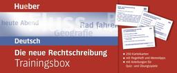 Die neue deutsche Rechtschreibung. Trainingsbox