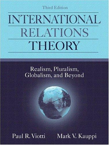 International Relations Theory: Realism, Pluralism, Globalism and Beyond