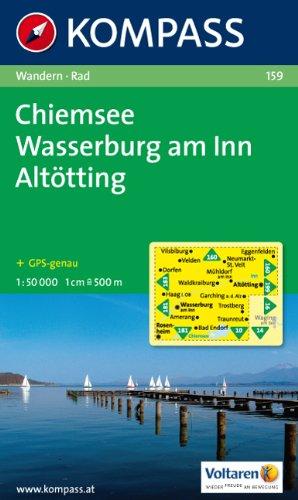 Chiemsee - Wasserburg am Inn - Altötting 1 : 50 000