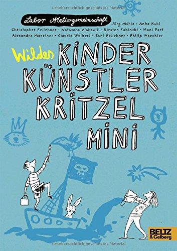 Wildes Kinder Künstler Kritzelmini