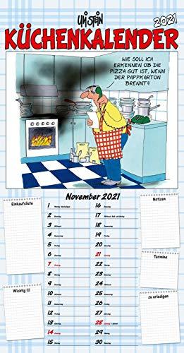 Uli Stein – Küchenkalender 2021: Monatskalender für die Wand